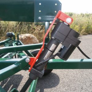 Hauteur essieu réglable par vérin électrique